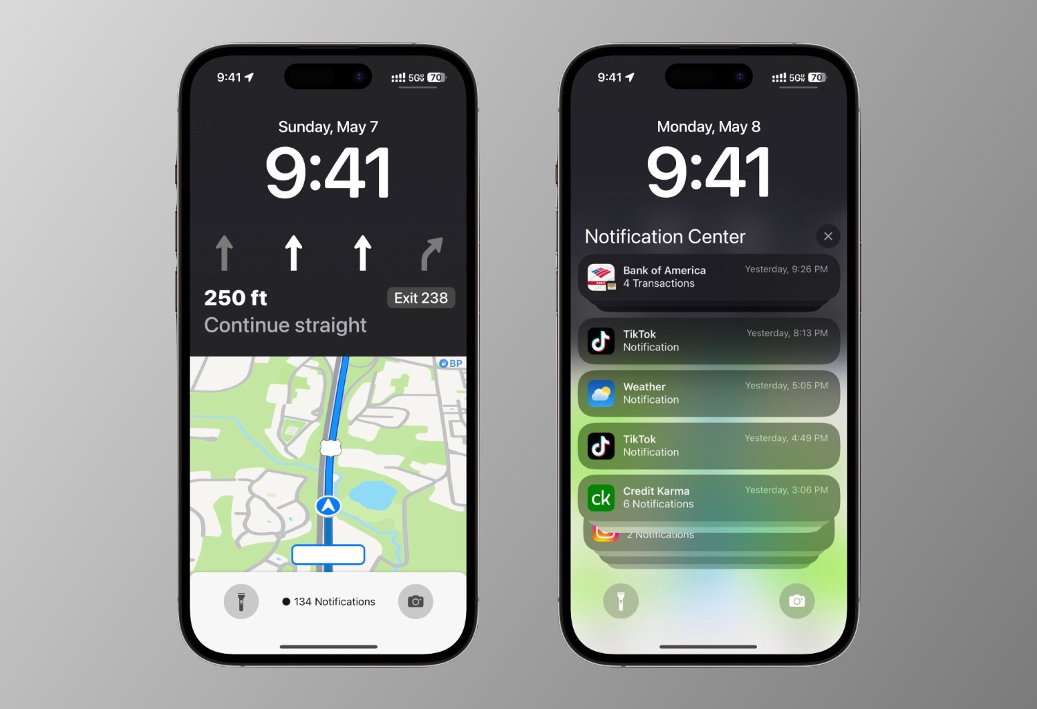 iOS 17 leak new maps live activity on iPhone